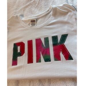 PINK Victoria's Secret Tee + Rhinestones